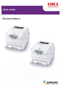 Bedienungsanleitung OKI C5700 Drucker