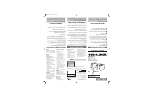 Handleiding Black and Decker T2150 OptiToast Broodrooster