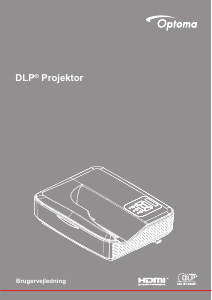 Brugsanvisning Optoma ZW300USTie Projektor