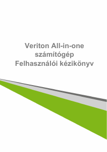 Használati útmutató Acer Veriton Z4810G Asztali számítógép