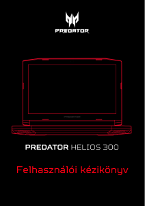 Használati útmutató Acer Predator G3-573 Laptop