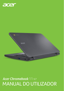 Manual Acer Chromebook 11 N7 CB311-7H Computador portátil