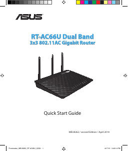 Manuale Asus RT-AC66U Router