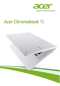 Manual de uso Acer Chromebook 15 CB5-571 Portátil