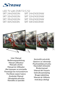Bedienungsanleitung Strong SRT 24HZ4003N LED fernseher
