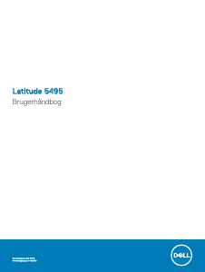 Brugsanvisning Dell Latitude 5495 Bærbar computer