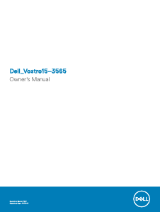 Manual Dell Vostro 15 3565 Laptop