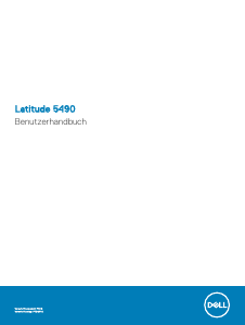 Bedienungsanleitung Dell Latitude 5490 Notebook