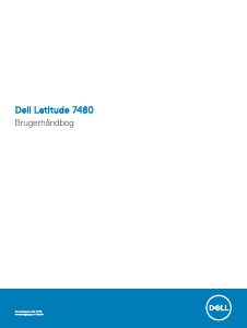Brugsanvisning Dell Latitude 7480 Bærbar computer