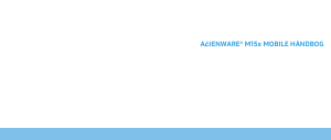 Brugsanvisning Dell Alienware M15x Bærbar computer