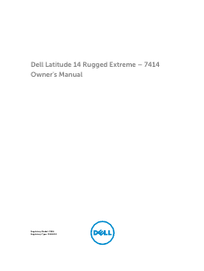 Bruksanvisning Dell Latitude 7414 Rugged Bärbar dator