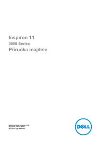 Manuál Dell Inspiron 3148 Laptop
