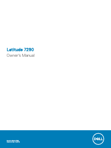 Manual Dell Latitude 7290 Laptop