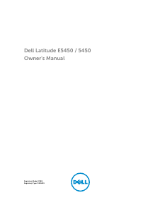 Bruksanvisning Dell Latitude E5450/5450 Bärbar dator
