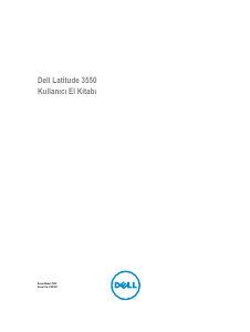 Kullanım kılavuzu Dell Latitude 3550 Dizüstü bilgisayar
