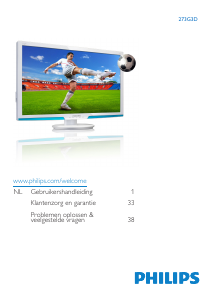 Handleiding Philips 273G3DHSB LED monitor