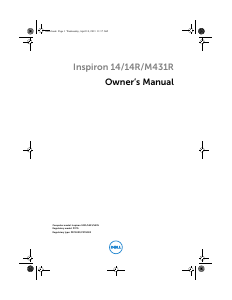 Manual Dell Inspiron M431R 5435 Laptop