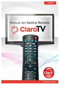 Manual de uso Claro TV Control remoto