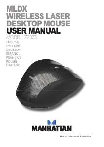 Manual Manhattan 177375 MLDX Mouse