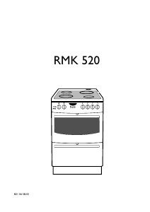Käyttöohje Rosenlew RMK520 Liesi