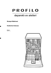 Kullanım kılavuzu Profilo BM4192EG Bulaşık makinesi