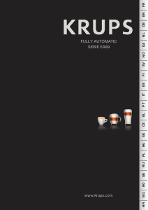 Manual Krups EA893810 Coffee Machine