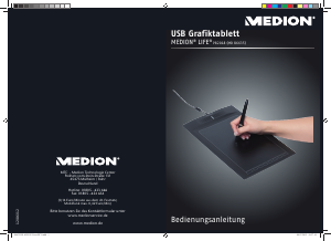 Bedienungsanleitung Medion Life P82018 (MD 86635) Grafiktablett