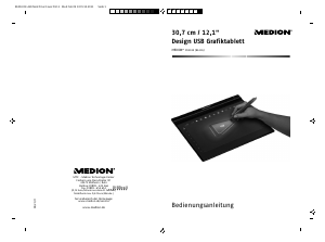 Bedienungsanleitung Medion Life P82030 (MD 86336) Grafiktablett