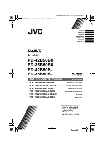 Bedienungsanleitung JVC PD-35B50BU Plasma fernseher