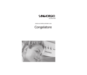 Manuale Sangiorgio AAV300E Congelatore