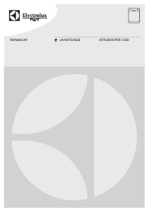 Manuale Electrolux-Rex RSF6202LOW Lavastoviglie