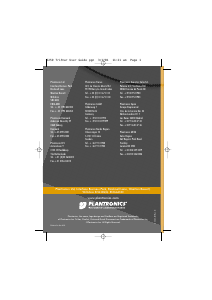 Handleiding Plantronics TriStar Headset