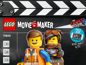 Manual Lego set 70820 Movie LEGO Movie Maker