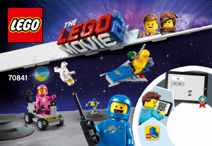 Manual Lego set 70841 Movie Pelotão espacial do Benny