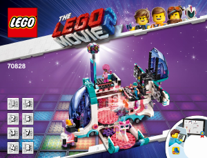 Bruksanvisning Lego set 70828 Movie Pop-up-partybuss
