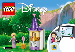 Manual de uso Lego set 41163 Disney Princess Pequeña torre de Rapunzel