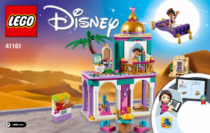 Návod Lego set 41161 Disney Princess Palácové dobrodružstvá Aladina a Jazmíny