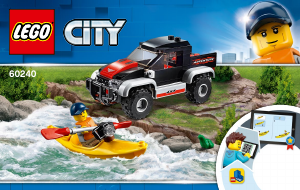 Käyttöohje Lego set 60240 City Kajakkiseikkailu