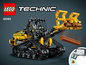 Instrukcja Lego set 42094 Technic Koparka gąsienicowa