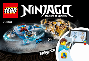 Handleiding Lego set 70663 Ninjago Spinjitzu Nya & Wu