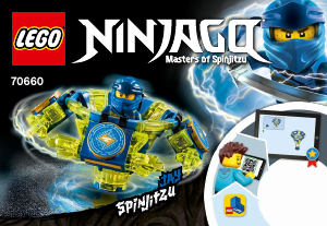 Használati útmutató Lego set 70660 Ninjago Spinjitzu Jay