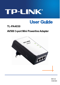 Handleiding TP-Link TL-PA4030 Powerline adapter