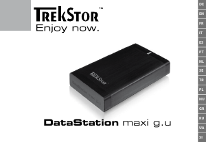Manual TrekStor DataStation maxi g.u Disco rígido