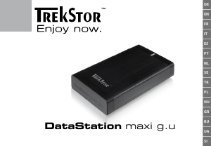 Handleiding TrekStor DataStation maxi g.u Harde schijf