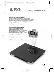 Manual AEG PWI 4914 FA Scale