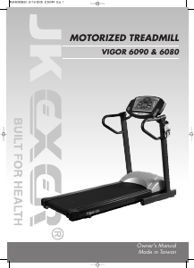 Manual JKexer Vigor 6090 Treadmill