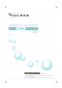 Handleiding Whirlpool AP22 Luchtreiniger