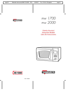 Handleiding Termozeta MW 170D Magnetron