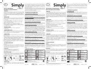 Mode d’emploi Simply hCG Test de grossesse