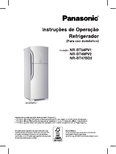 Manual Panasonic NR-BT47BD2 Frigorífico combinado